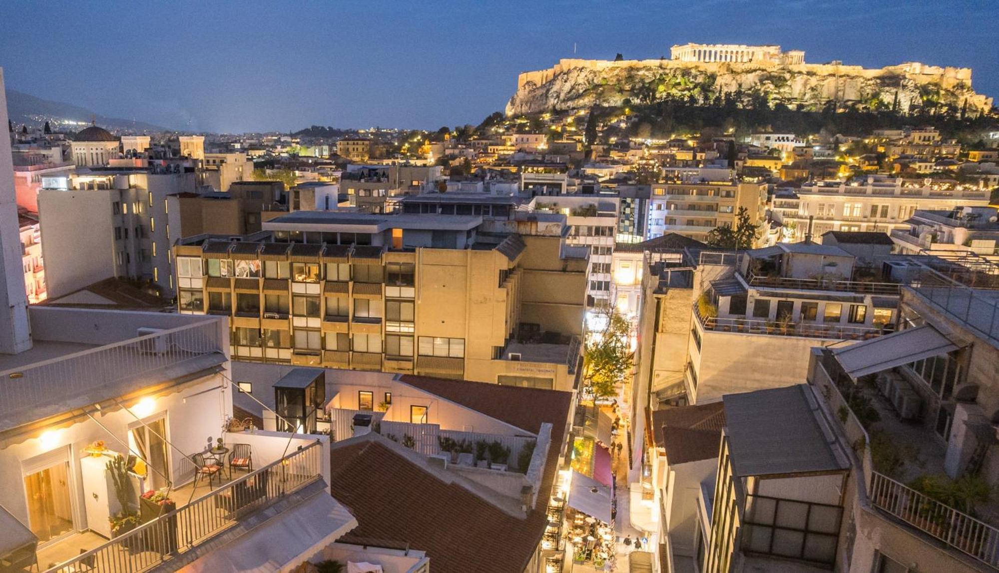 Sandra"S Acropolis View Penthouses เอเธนส์ ภายนอก รูปภาพ