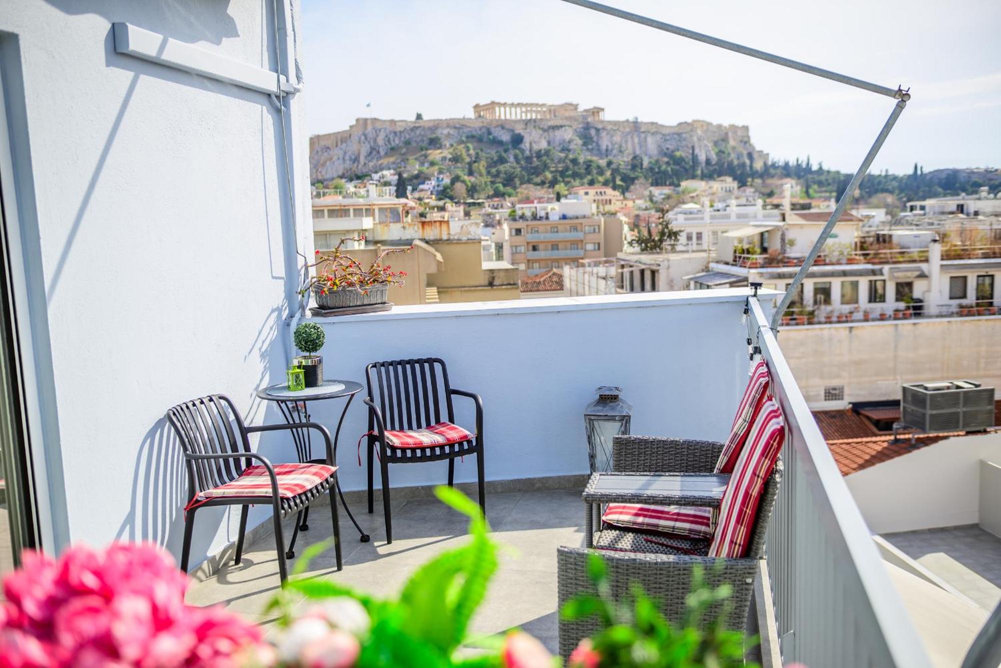 Sandra"S Acropolis View Penthouses เอเธนส์ ภายนอก รูปภาพ
