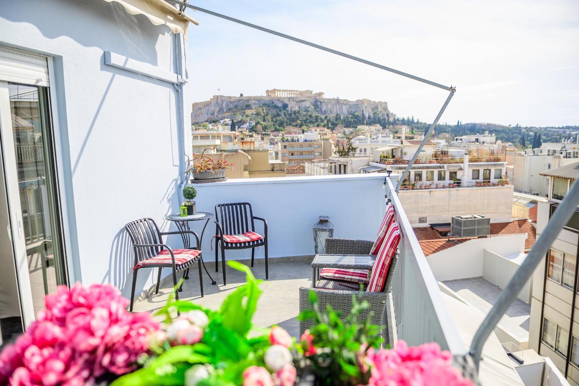 Sandra"S Acropolis View Penthouses เอเธนส์ ภายนอก รูปภาพ
